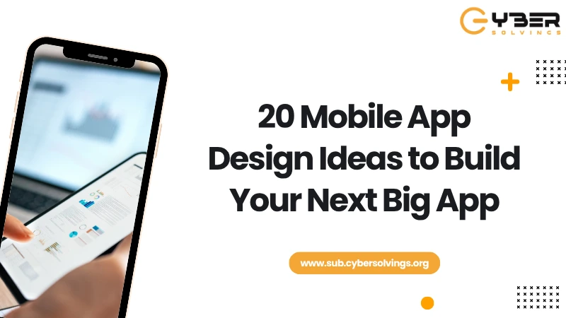 mobile app design ideas