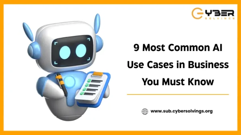 most common ai use cases in business