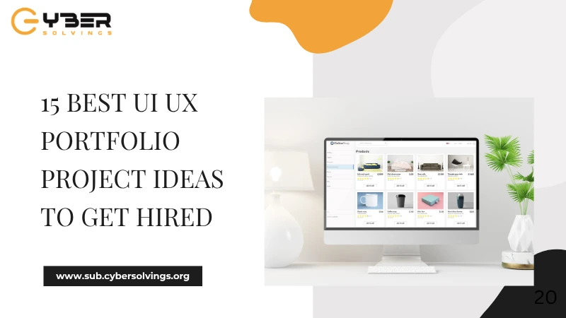 ui ux portfolio project ideas